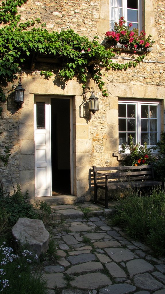 vintage lanterns create ambiance