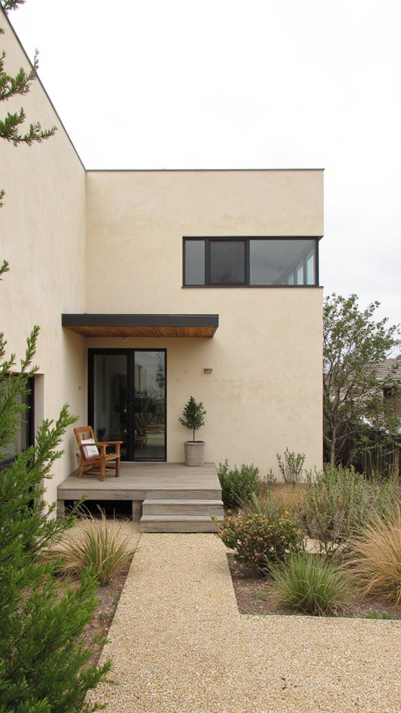 warm and inviting exteriors