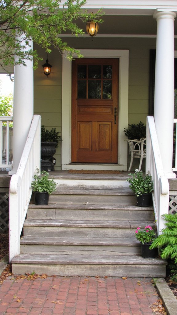 warm and welcoming entryway