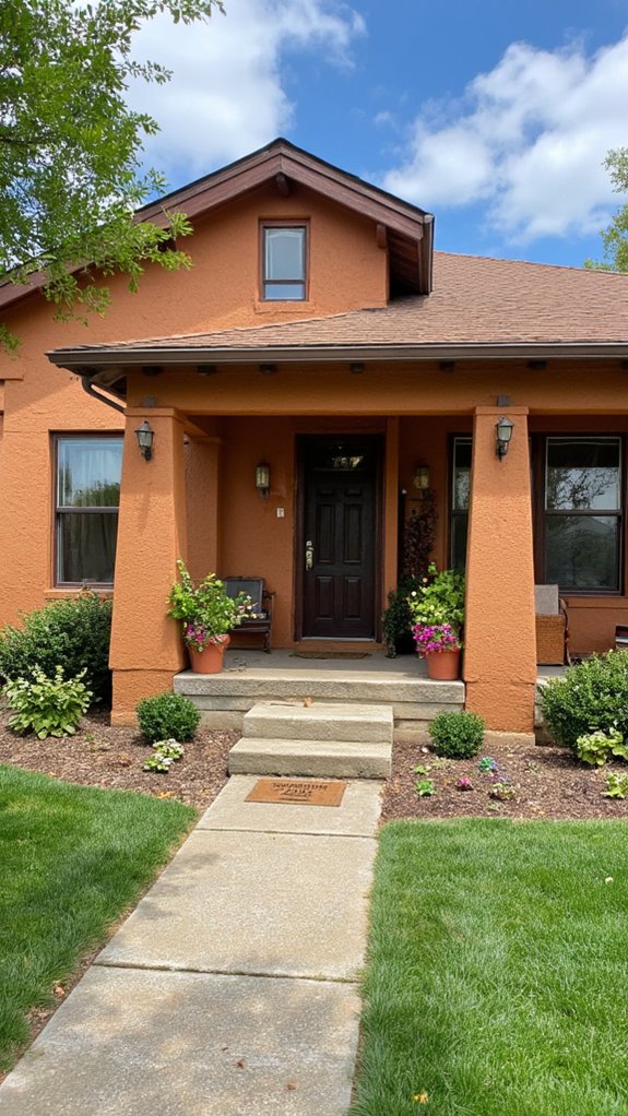 warm earthy color palette