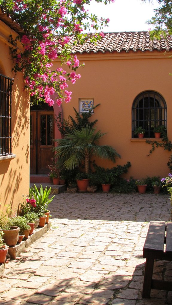 warm earthy tones charm