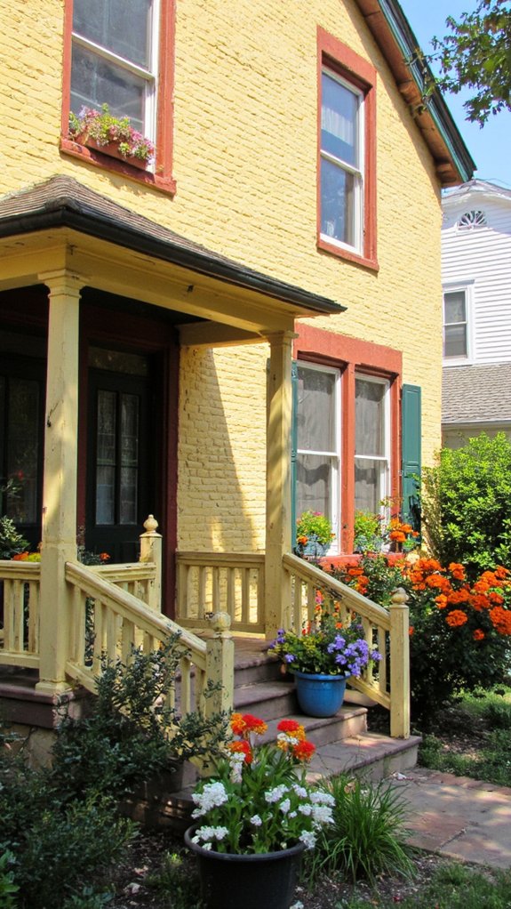 warm inviting color combination