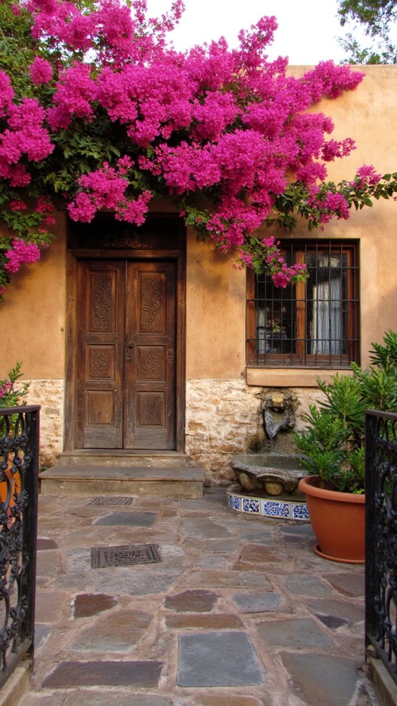 warm inviting earth tones