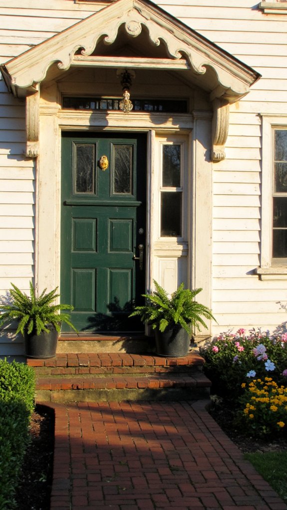 warm inviting entryway decor