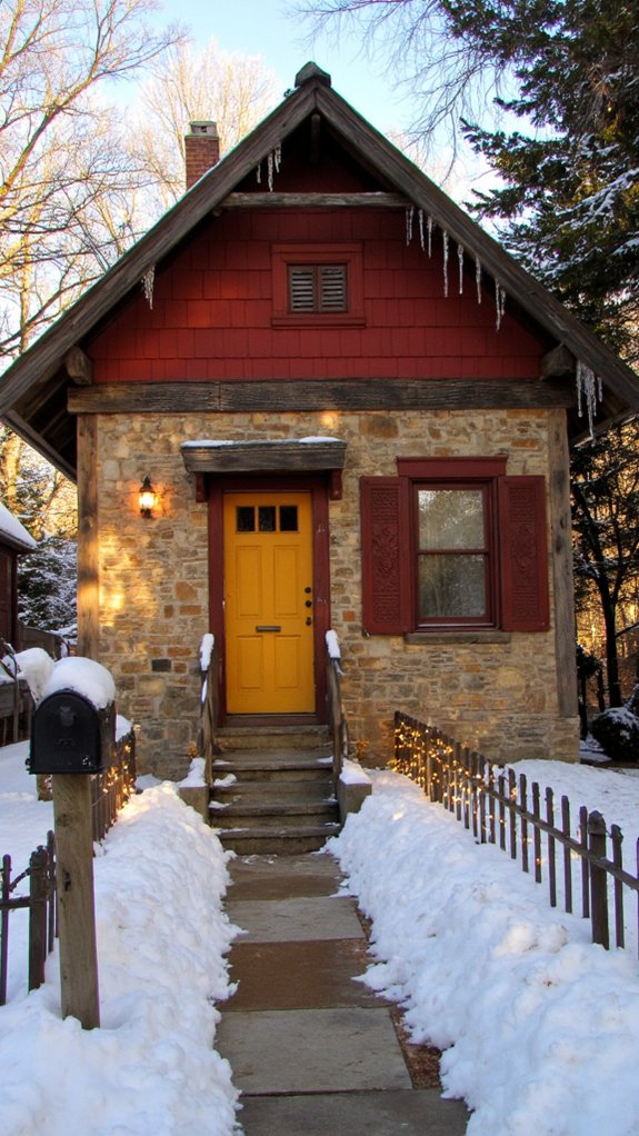 warm inviting winter retreat