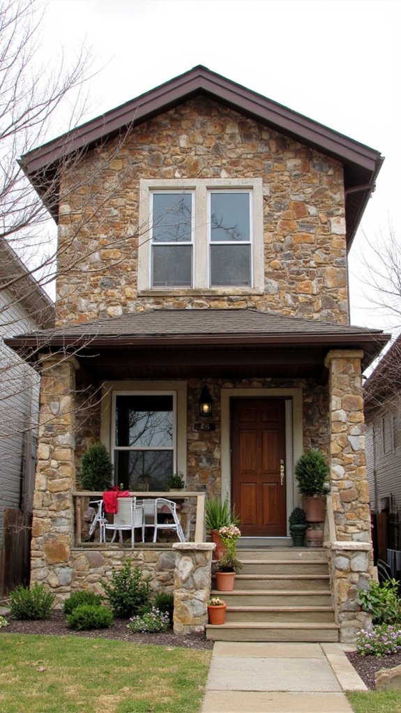 warm rustic stone charm