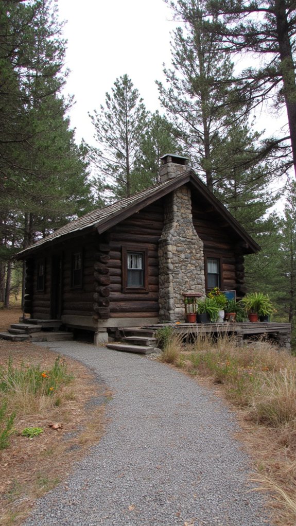 warm wooden retreat atmosphere