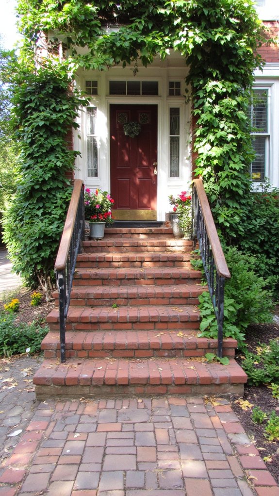 welcoming beautifully designed steps