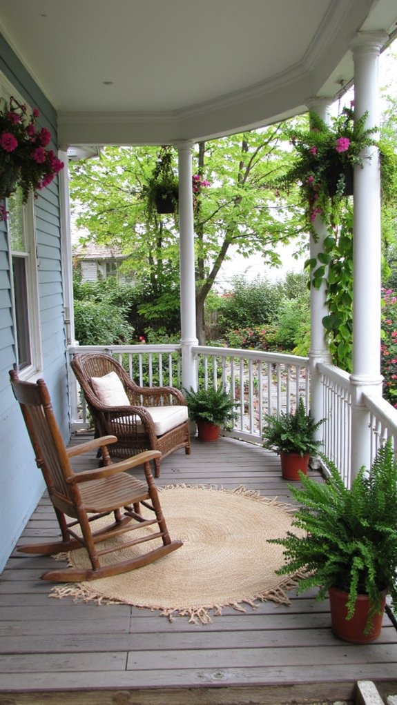 welcoming elegant outdoor retreat