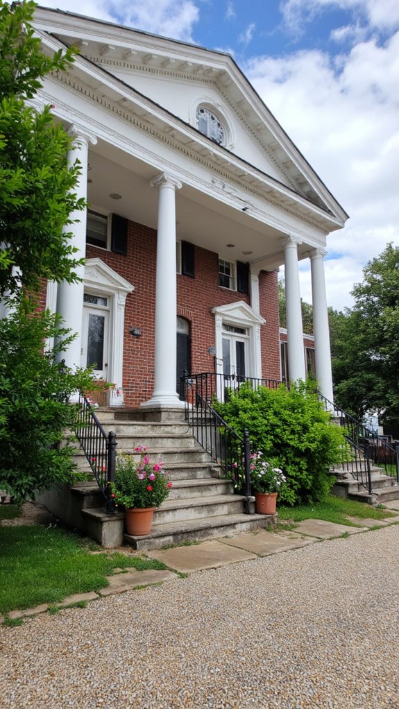 welcoming side entrances design