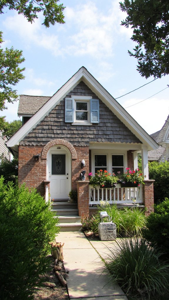 whimsical architectural cottage details