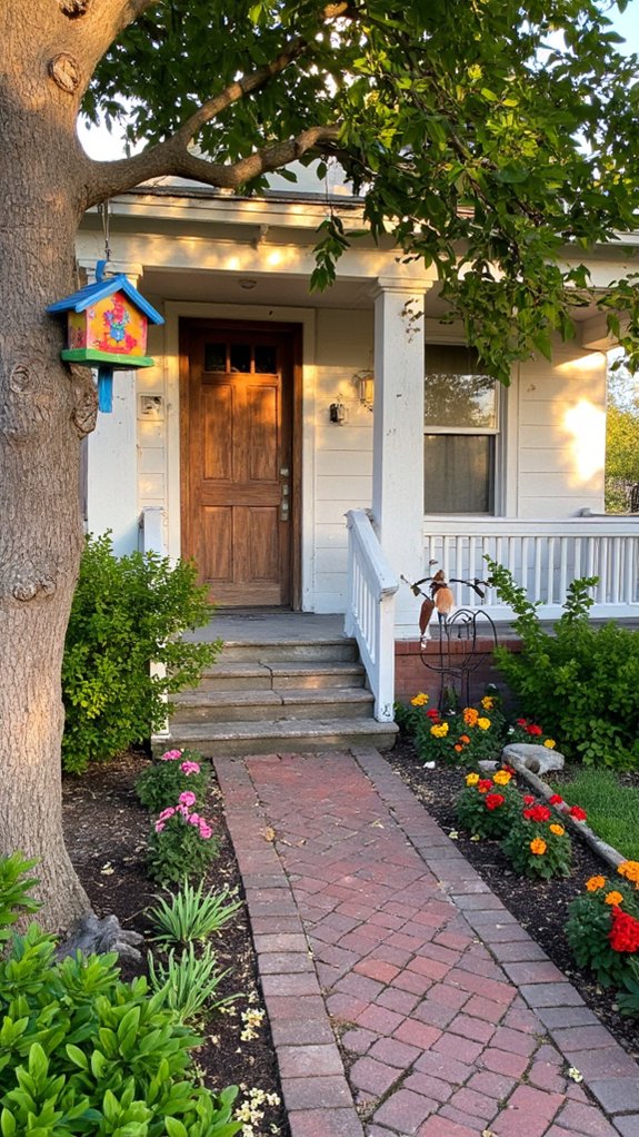 whimsical art enhances charm