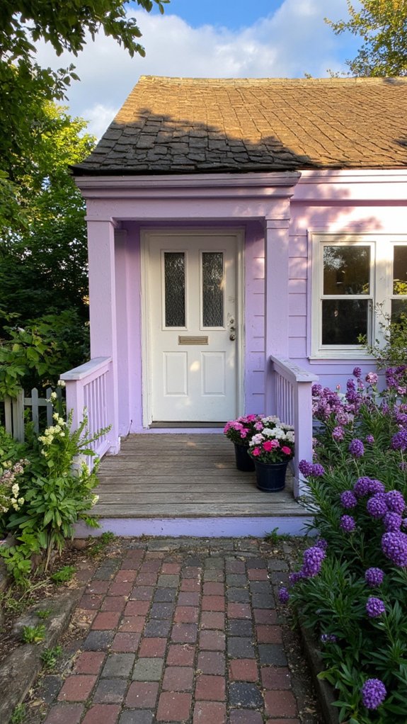 whimsical elegant calming exterior