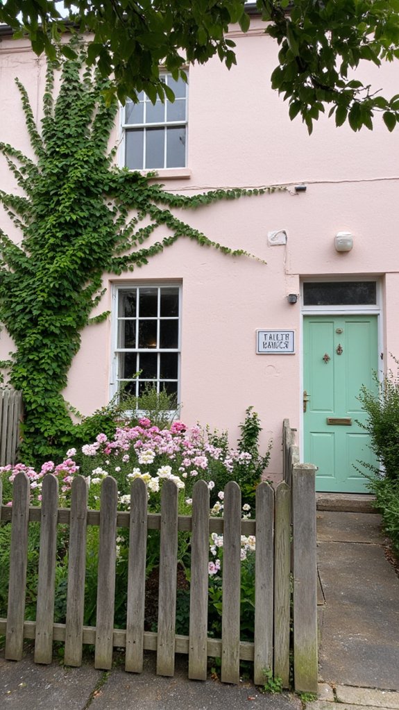 whimsical pastel cottage charm