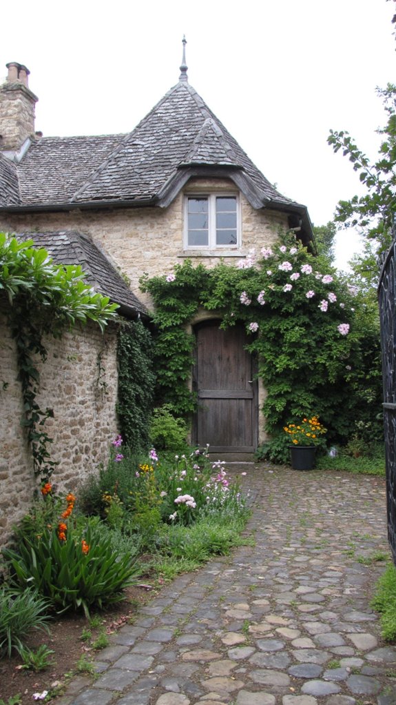whimsical rooflines and eaves