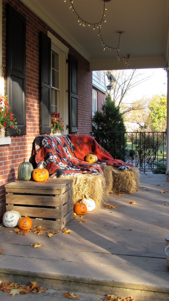 whimsical rustic seating decor