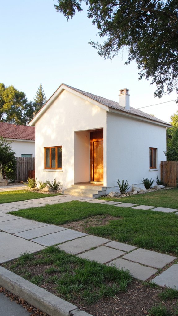 white minimalist home serenity