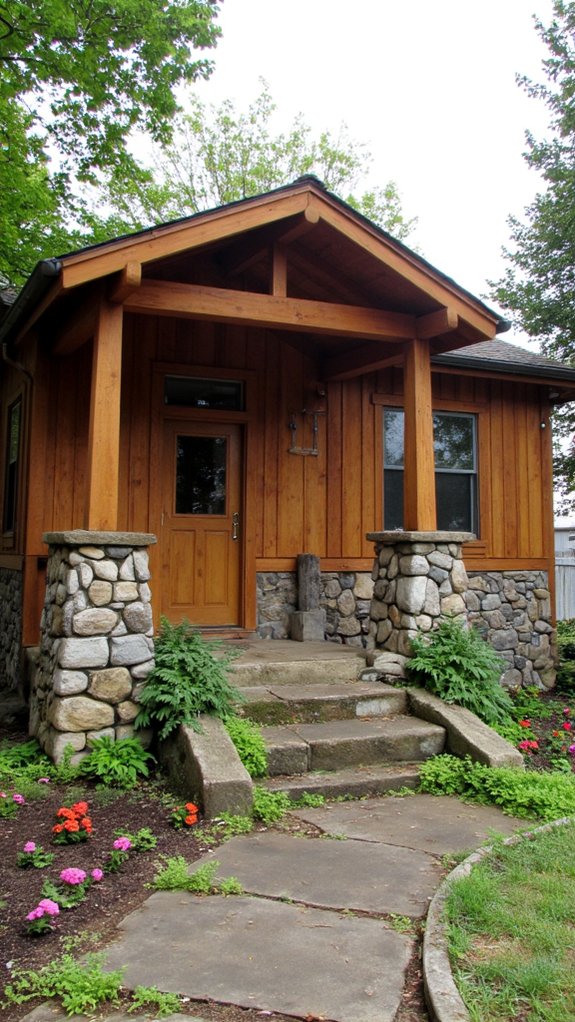 wood and stone harmony