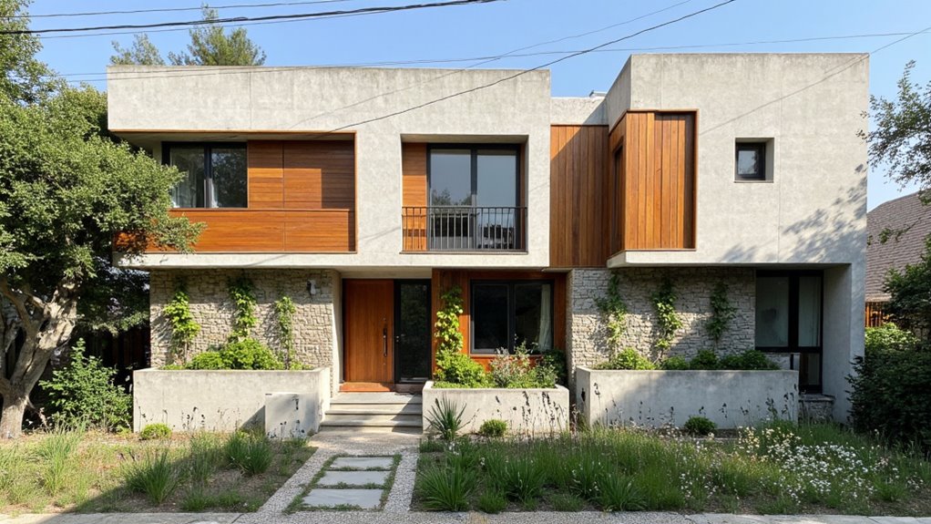 artistic villa facade personalization