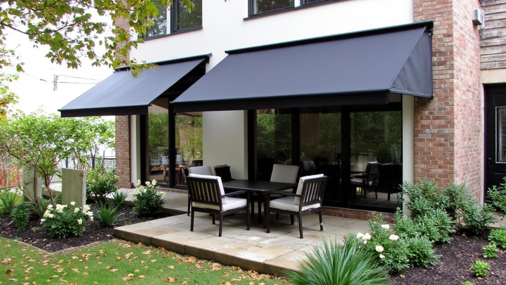 awnings enhance protection and style
