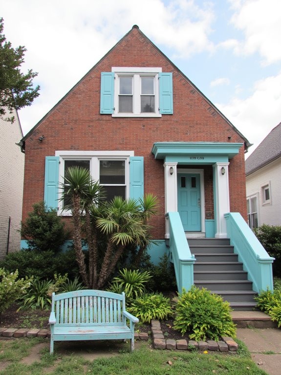 beachy vibe for brick