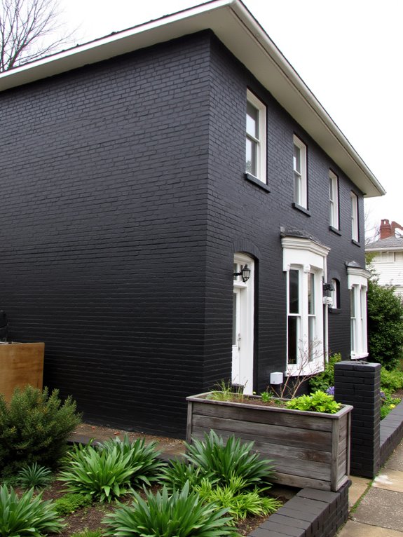 bold black brick elegance