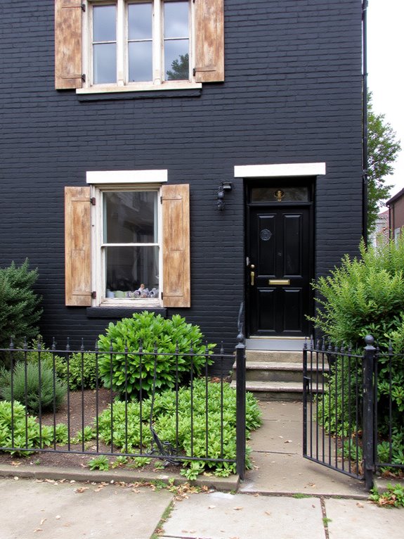 bold black brick elegance