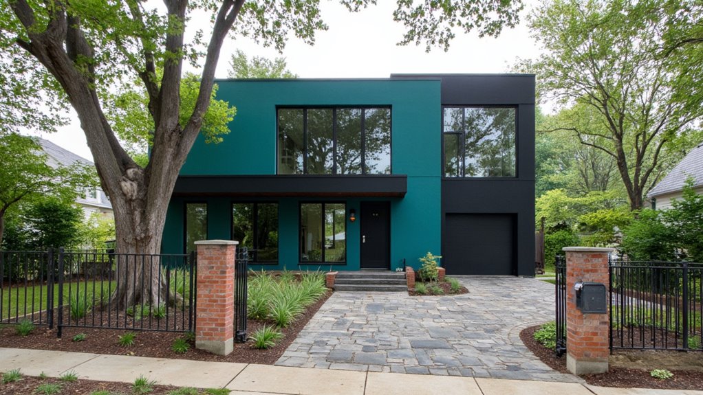 bold color transformations for homes