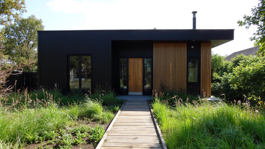 bold contrasts warm textures