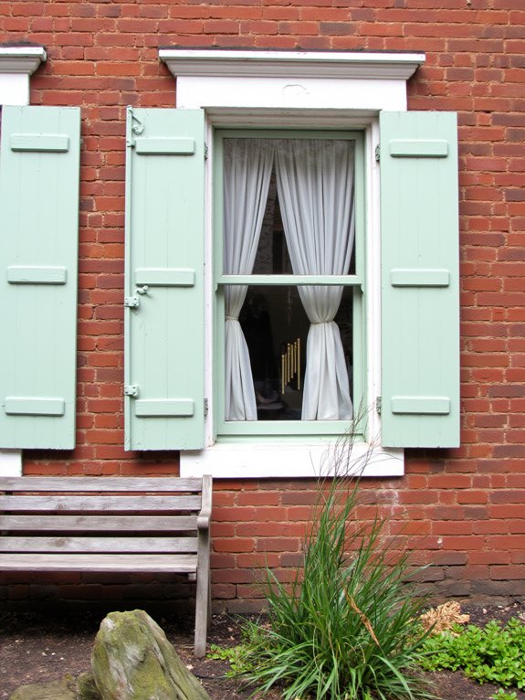 breezy coastal inspired home shutters