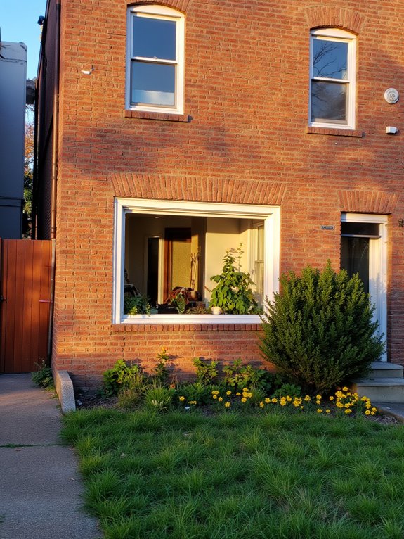 brighten spaces with windows