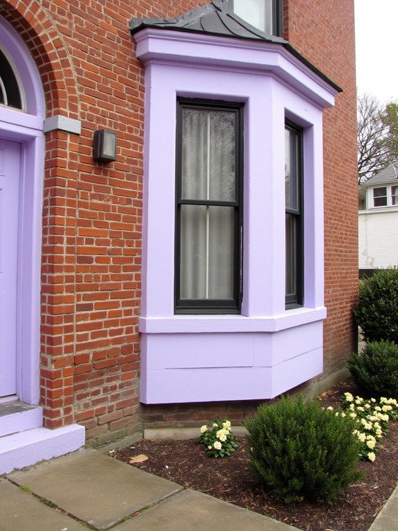 charming light lavender exterior