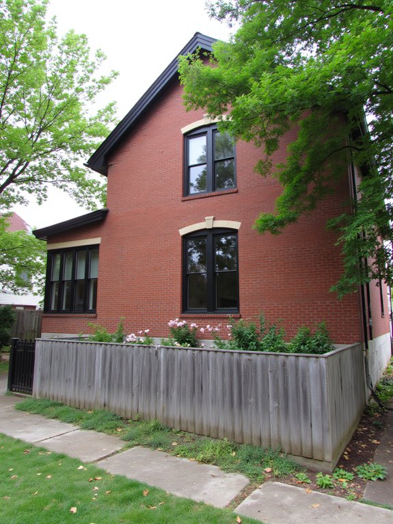 charming red brick colonials
