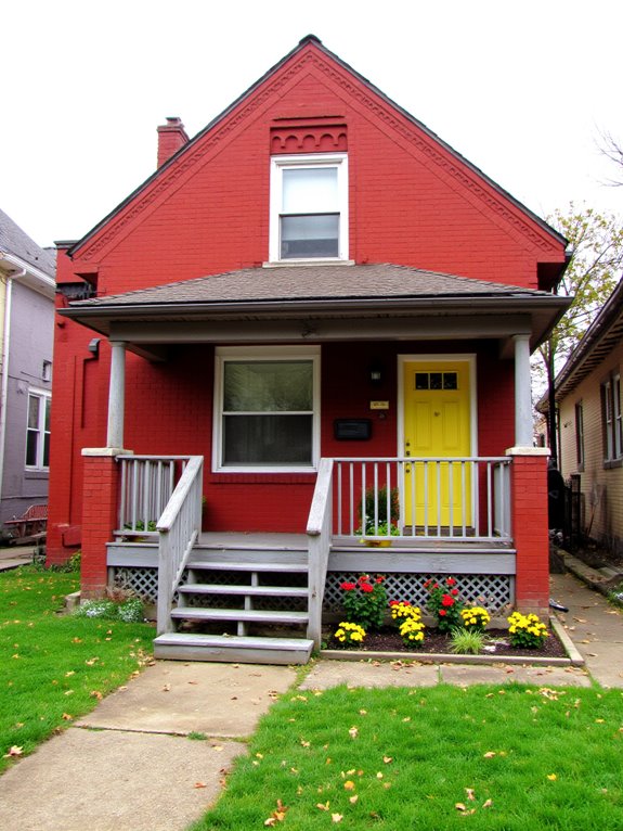 cheerful yellow accents thrive