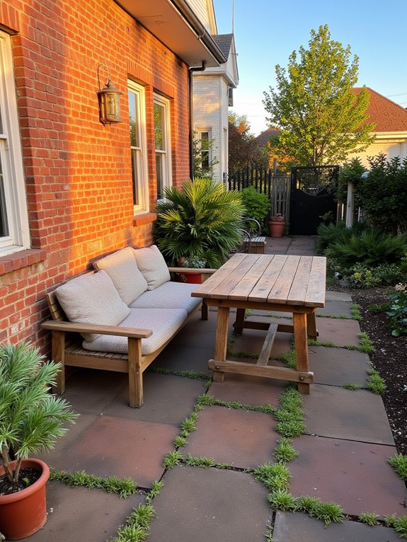 chic outdoor patio retreat