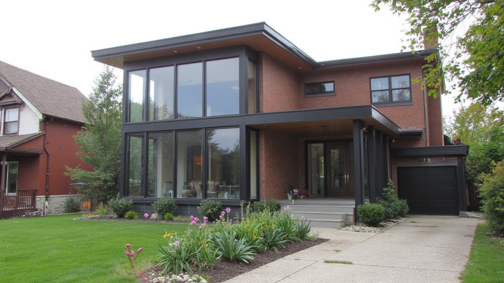 chic steel and glass