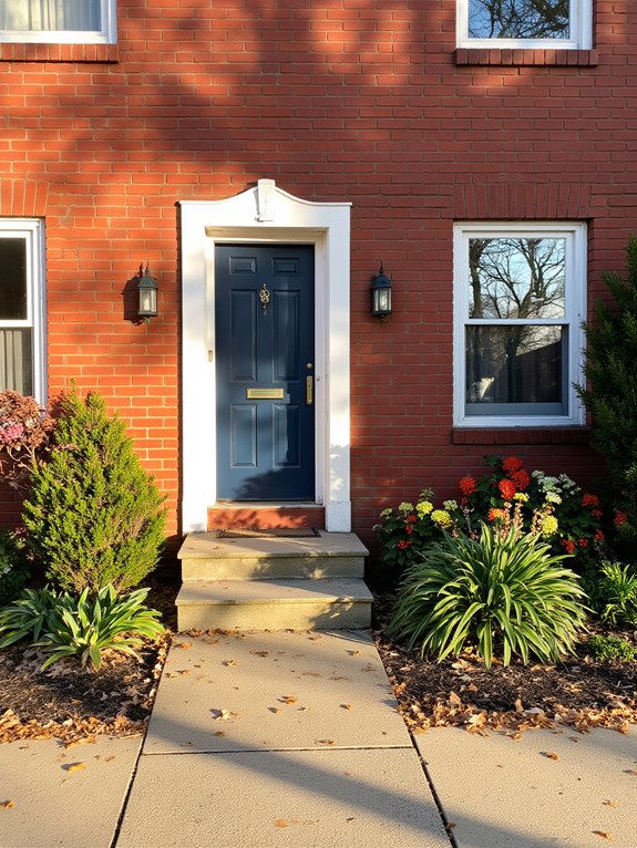 choosing paint for red brick