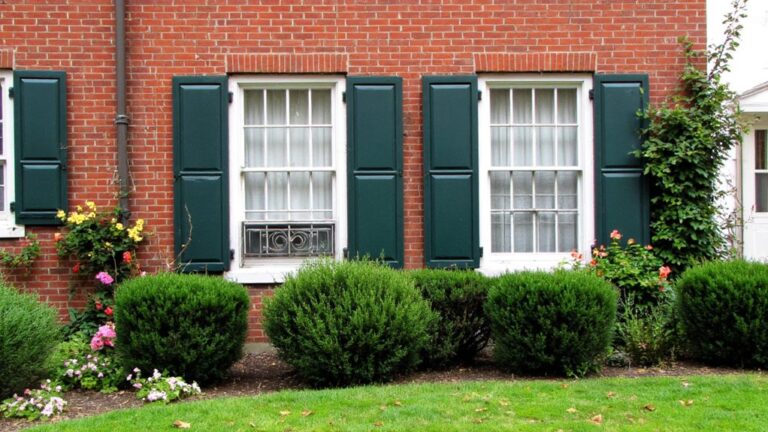 classic charm with shutters