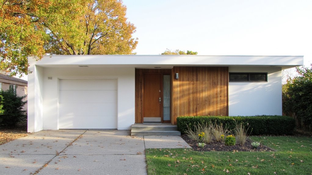 clean lines in architecture