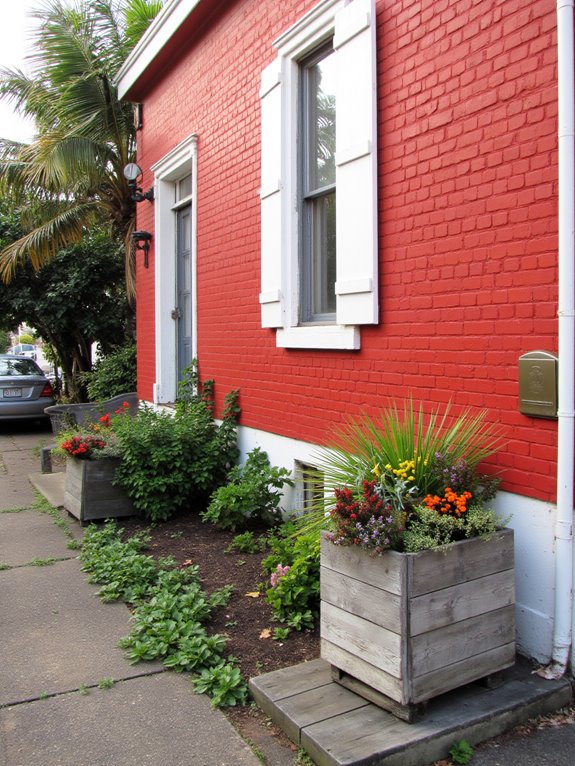 coastal brick beach charm