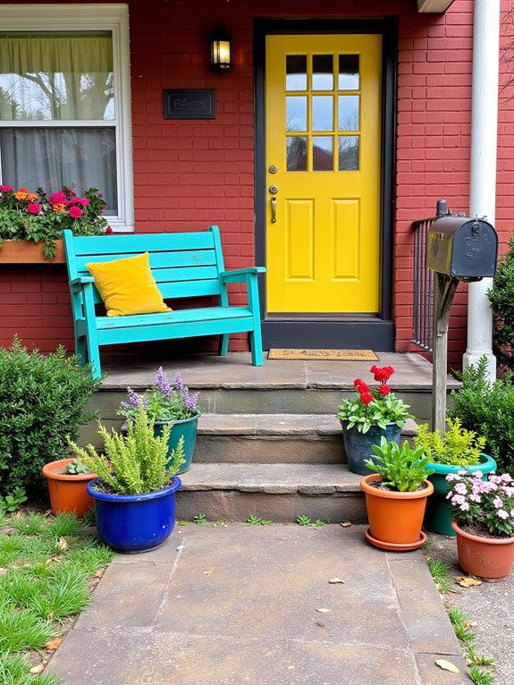 colorful accessories uplift space