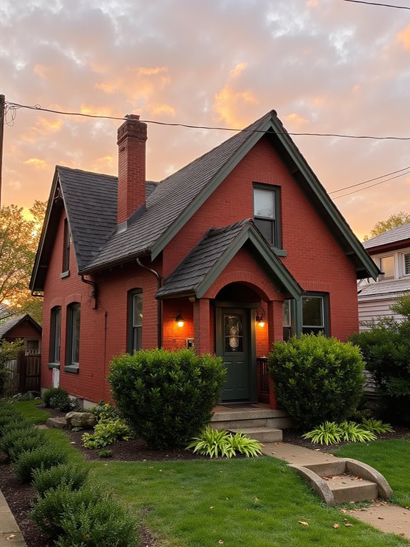 complementary roof styles