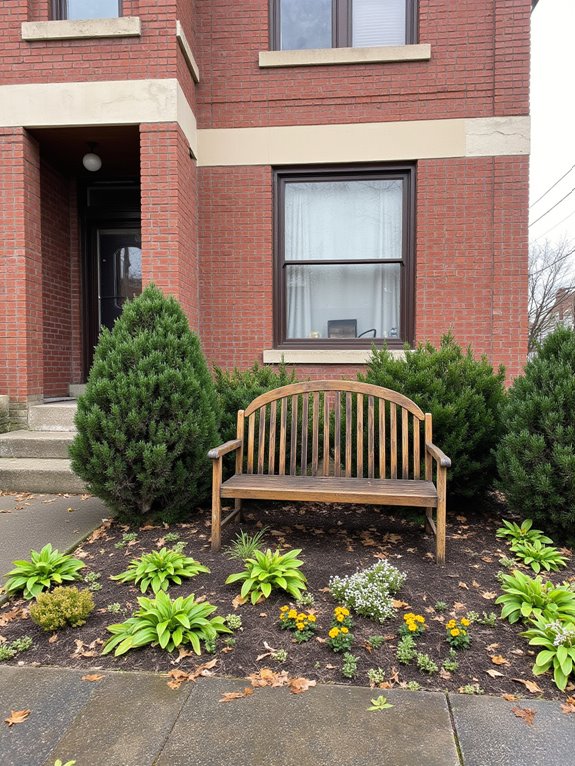 cozy contrast with light beige