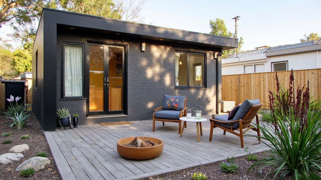 cozy outdoor living retreat