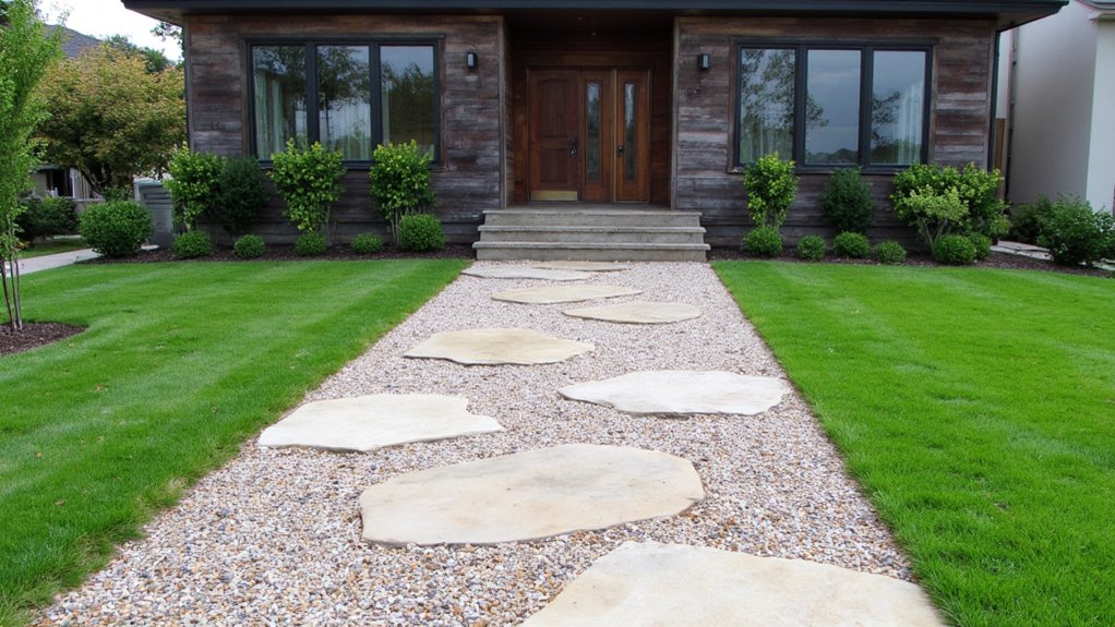 creative garden pathway design