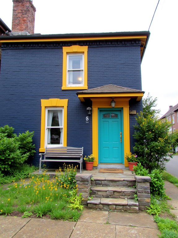 creative painted brick combinations