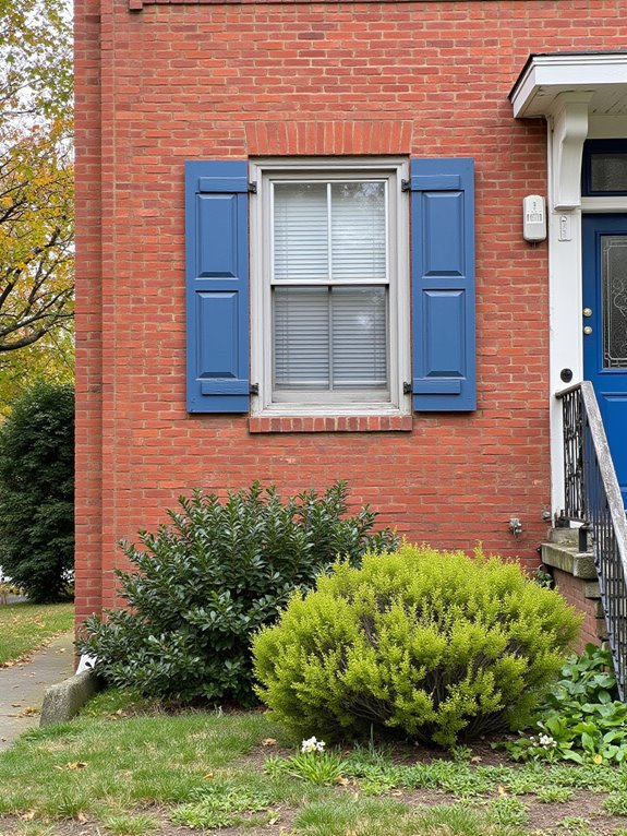 crisp blue gray contrasts beautifully