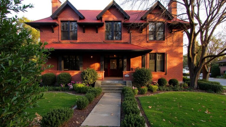 crisp classic red brick