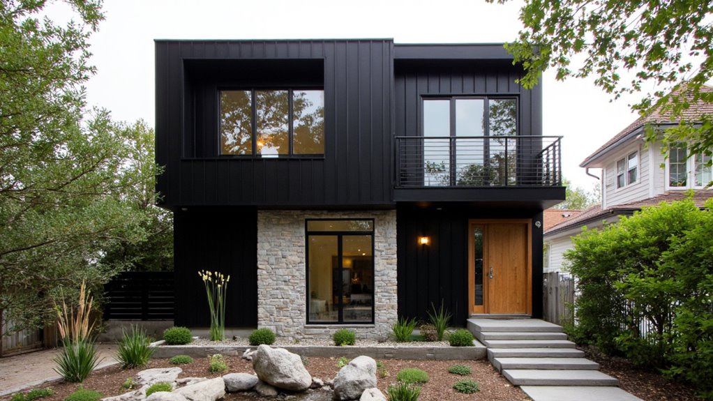 custom features for black homes