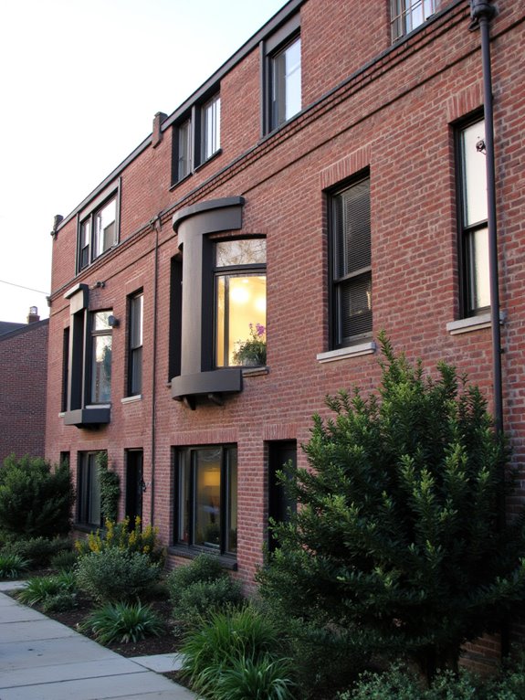 dark windows amplify light